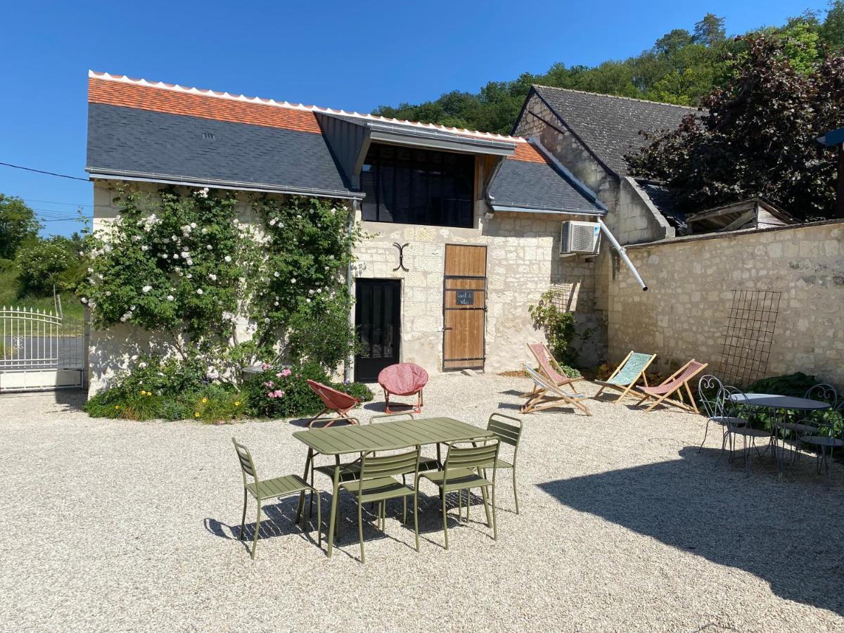 Studio Indre Climatise, La Halte De Cuze, Aux Abords De La Loire A Velo Huismes Экстерьер фото